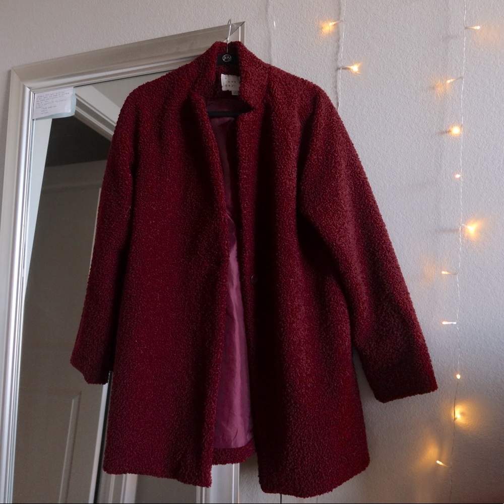 Red Teddy Winter Coat